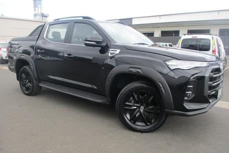 Black 2024 LDV T60 Double Cab Utility Max Luxe (4X4)