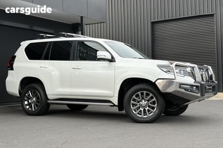 White 2020 Toyota Landcruiser Prado Wagon Vx (4X4)