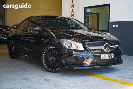 Black 2015 Mercedes-Benz CLA45 Coupe Amg
