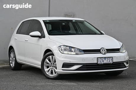 White 2018 Volkswagen Golf Hatchback 110 Tsi
