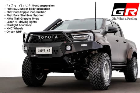 Brown 2023 Toyota Hilux Double Cab Pick Up Gr-Sport (4X4)