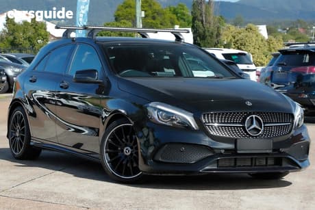Black 2017 Mercedes-Benz A200 Hatchback
