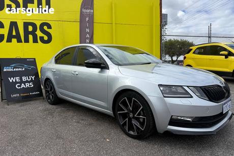 Silver 2019 Skoda Octavia Sedan SPORT NE MY20