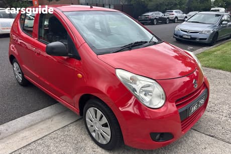 Red 2013 Suzuki Alto Hatchback Gl
