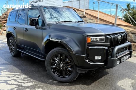 Black 2024 Toyota Landcruiser Prado Wagon Kakadu