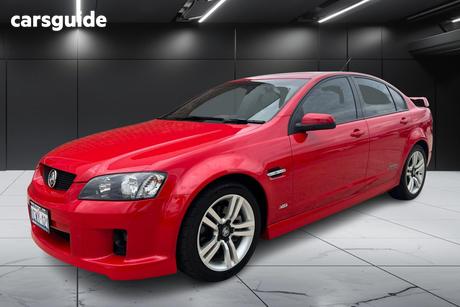 Red 2007 Holden Commodore Sedan Ss