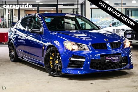 Blue 2015 HSV GTS Sedan GEN-F2 R