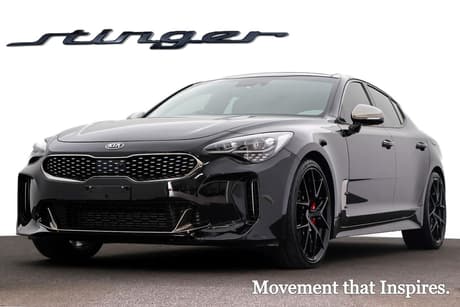 Black 2018 Kia Stinger Sedan Gt (Black Leather)
