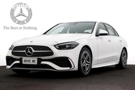 White 2022 Mercedes-Benz C200 Sedan Edition C Mhev