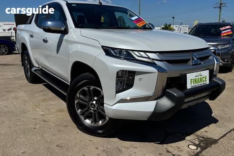 White 2018 Mitsubishi Triton Double Cab Pick Up Gls (4X4) Premium