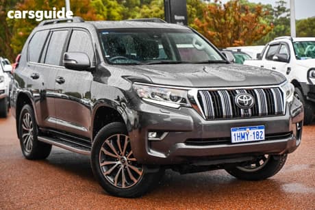 Grey 2022 Toyota Landcruiser Prado Wagon Kakadu