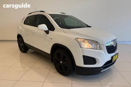 White 2016 Holden Trax Wagon Ls Black Edition