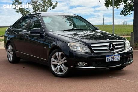 Black 2008 Mercedes-Benz C280 Sedan Avantgarde