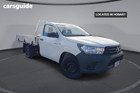 White 2023 Toyota Hilux Cab Chassis Workmate (4X2)