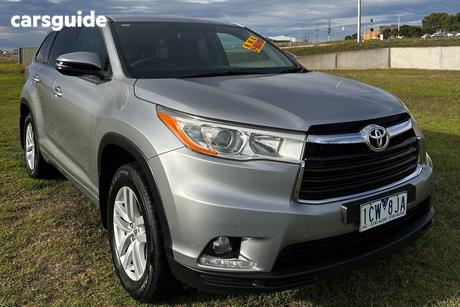Silver 2014 Toyota Kluger Wagon Gx (4X2)