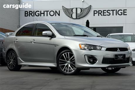 Silver 2015 Mitsubishi Lancer Sedan Gsr