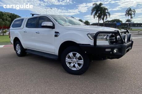 White 2020 Ford Ranger Double Cab Pick Up Xlt 3.2 (4X4)