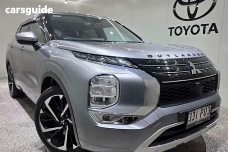 Grey 2023 Mitsubishi Outlander Wagon Exceed 7 Seat (Awd)