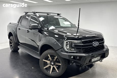 Black 2023 Ford Ranger Double Cab Pick Up Wildtrak 2.0 (4X4)