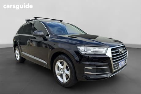 Black 2016 Audi Q7 Wagon 3.0 Tdi Quattro (160Kw)
