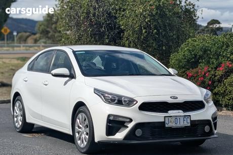 White 2020 Kia Cerato Sedan S