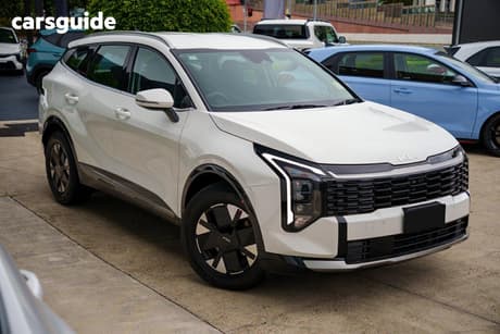 White 2026 Kia Sportage Wagon Hev S (Fwd)