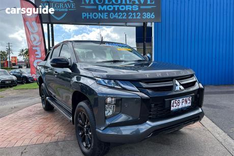 Grey 2021 Mitsubishi Triton Double Cab Pick Up Gsr (4X4)