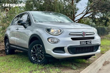 Silver 2015 Fiat 500X Wagon Pop