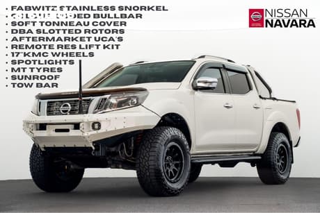 White 2020 Nissan Navara Dual Cab Pick-up St-X (4X4)