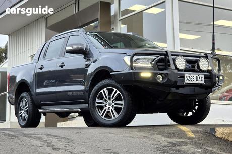 Grey 2022 Ford Ranger Double Cab Pick Up Wildtrak 3.2 (4X4)