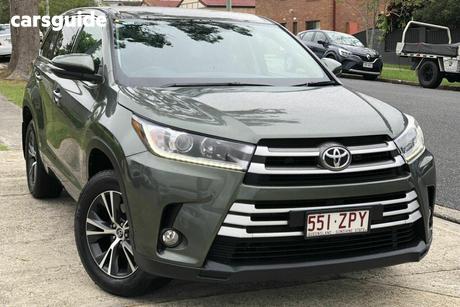 Green 2017 Toyota Kluger Wagon Gx (4X2)