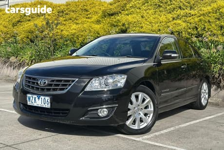 Black 2009 Toyota Aurion Sedan Presara