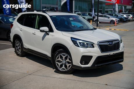 White 2019 Subaru Forester Wagon 2.5I-L (Awd)
