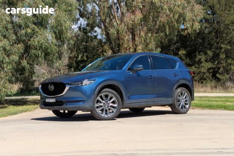 Blue 2020 Mazda CX-5 Wagon Akera (Awd)