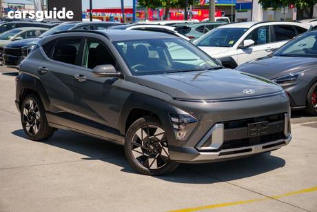 Grey 2026 Hyundai Kona Wagon Hybrid Elite