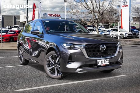 Grey 2023 Mazda CX-60 Wagon G40E Azami Hybrid