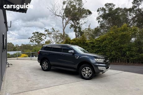 Grey 2016 Ford Everest Wagon Trend
