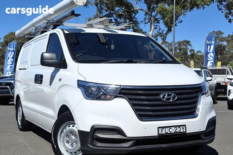 White 2019 Hyundai Iload Van 3S Twin Swing