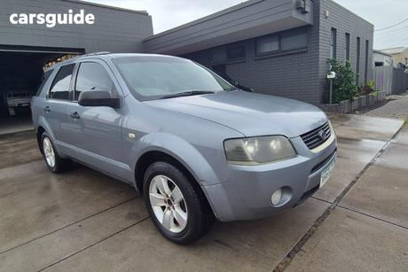 Turquoise 2005 Ford Territory Wagon Tx (Rwd)