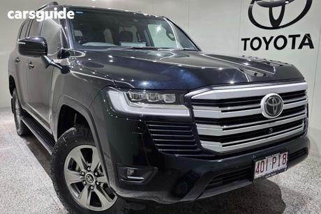 Black 2022 Toyota Landcruiser Wagon Lc300 Vx (4X4)