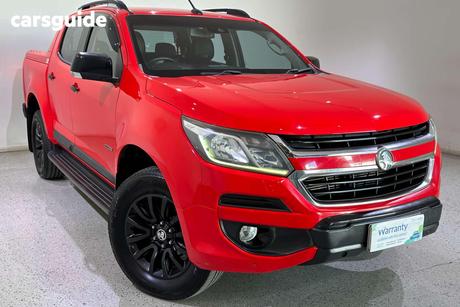 Red 2016 Holden Colorado Crew Cab Pickup Z71 (4X4)