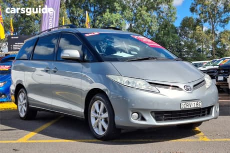 Silver 2009 Toyota Tarago SUV GLX