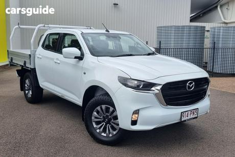White 2020 Mazda BT-50 Dual Cab Chassis Xt (4X2)