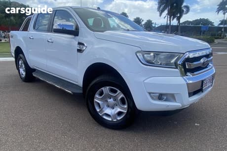 White 2018 Ford Ranger Dual Cab Utility Xlt 3.2 (4X4)
