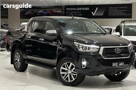 Black 2020 Toyota Hilux Double Cab Pick Up Sr5 (4X4)