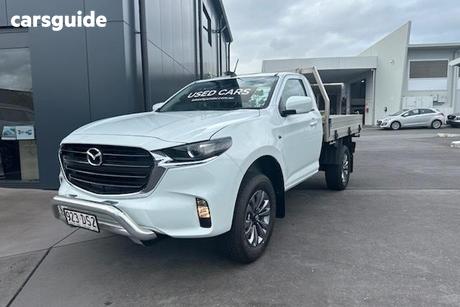 White 2021 Mazda BT-50 Cab Chassis Xs (4X2)