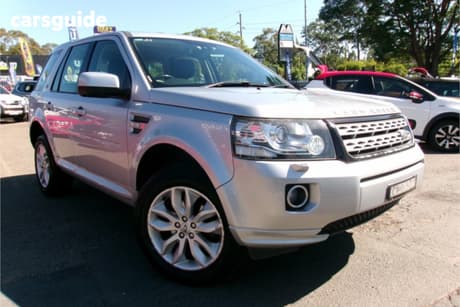 Silver 2012 Land Rover Freelander 2 Wagon Td4 Se (4X4)