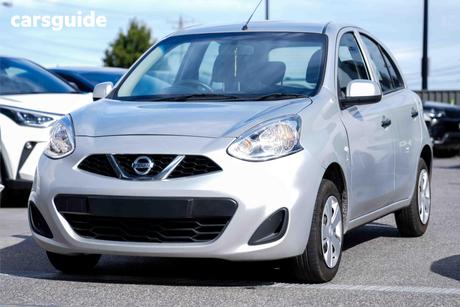 Silver 2015 Nissan Micra Hatchback St