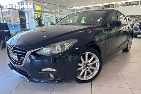Blue 2016 Mazda 3 Hatchback Sp25