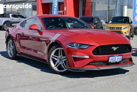 Red 2020 Ford Mustang Fastback Gt 5.0 V8
